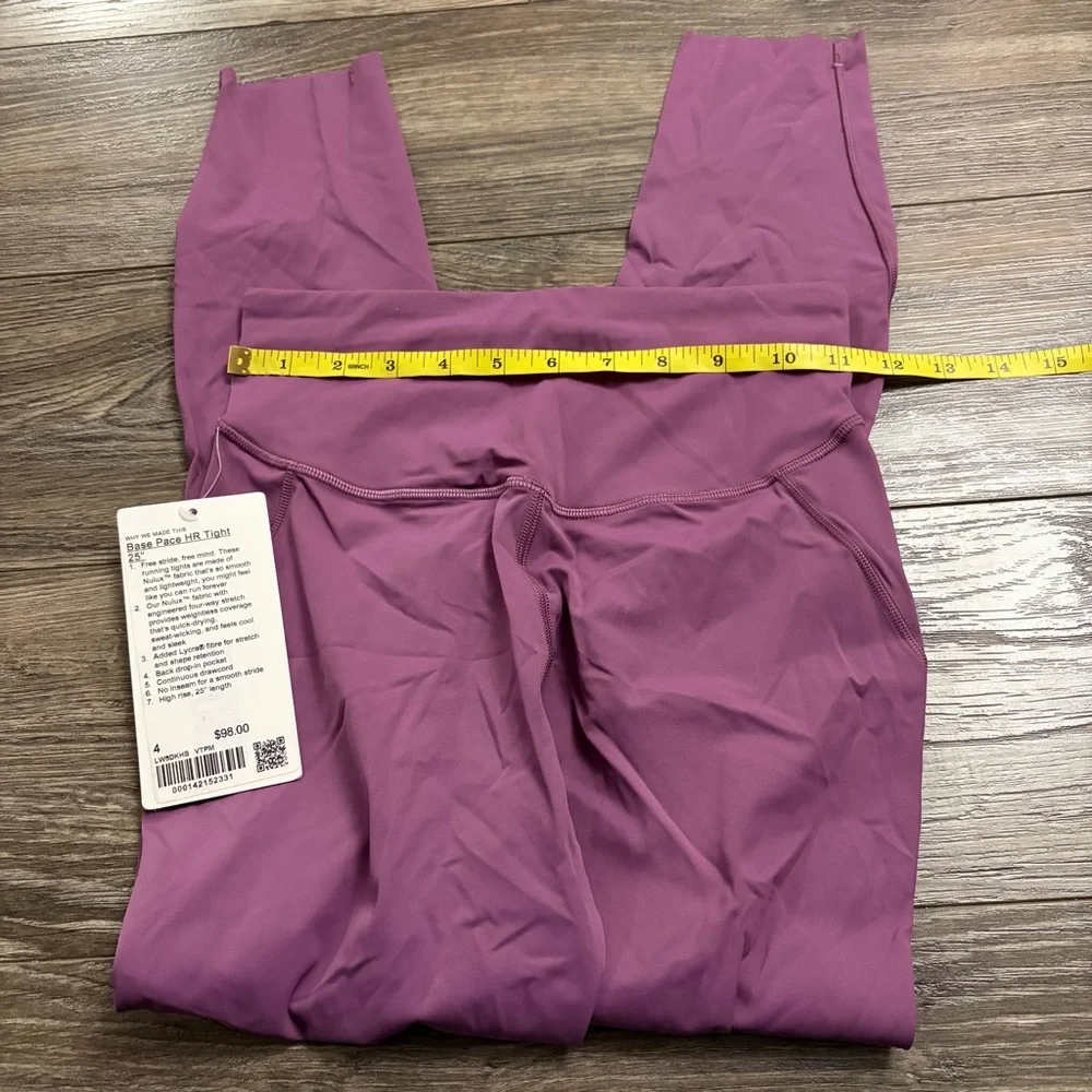 NWT Lululemon Base Pace High-Rise Tight 25
